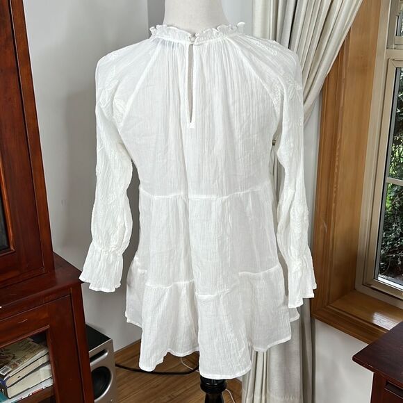 Zara Tiered Peasant Blouse - Picture 5 of 10